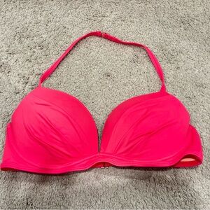Victoria’s Secret - Vibrant Pink Halter Bikini Top - 36C